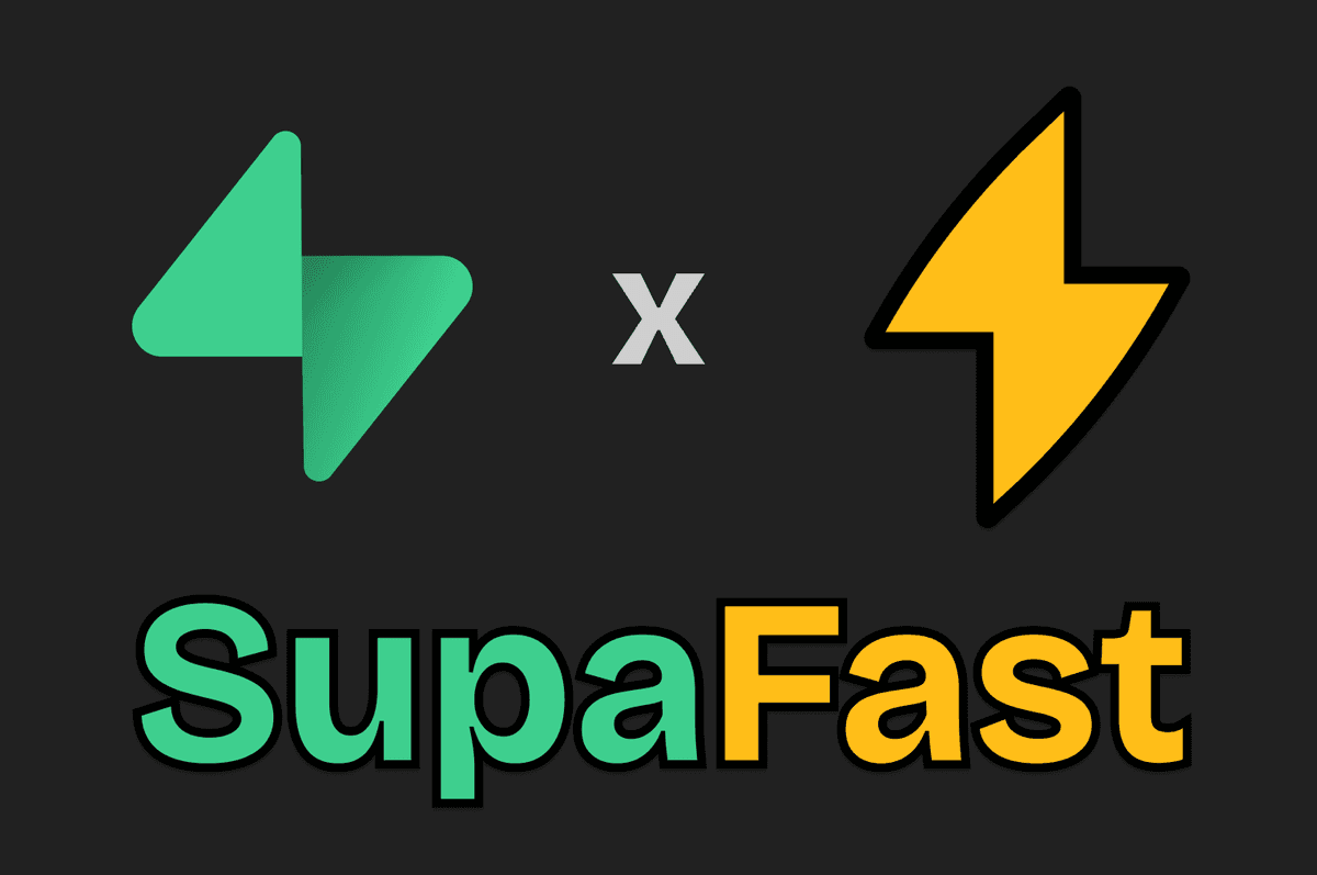 Supabase and FrondFrame logo combined